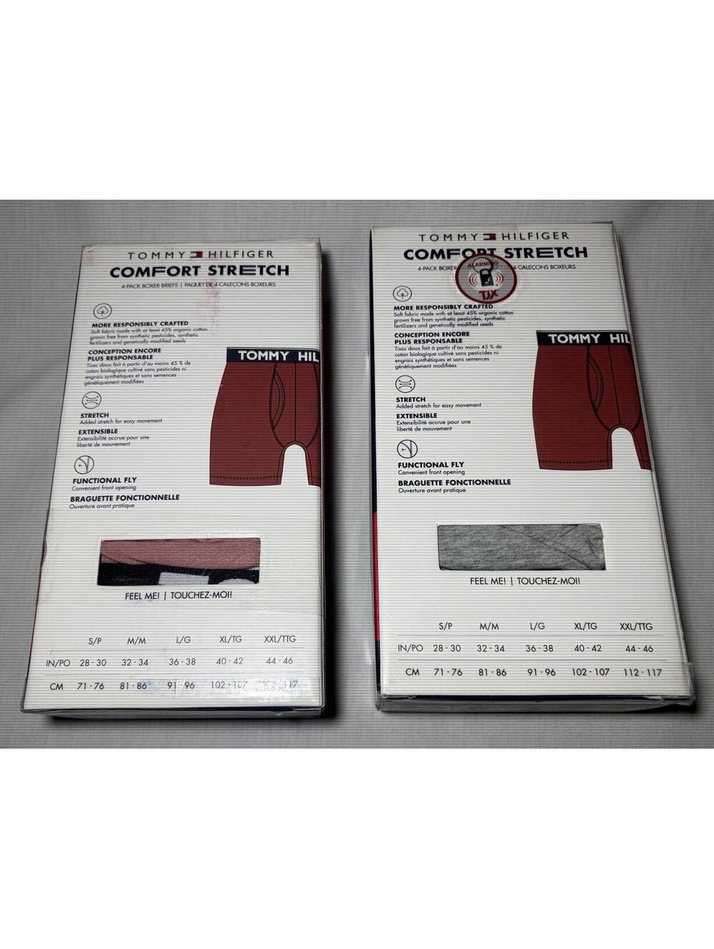Tommy Hilfiger Comfort Stretch 4-Pack Boxer Briefs Medium NIB x2 - Picture 3 of 4